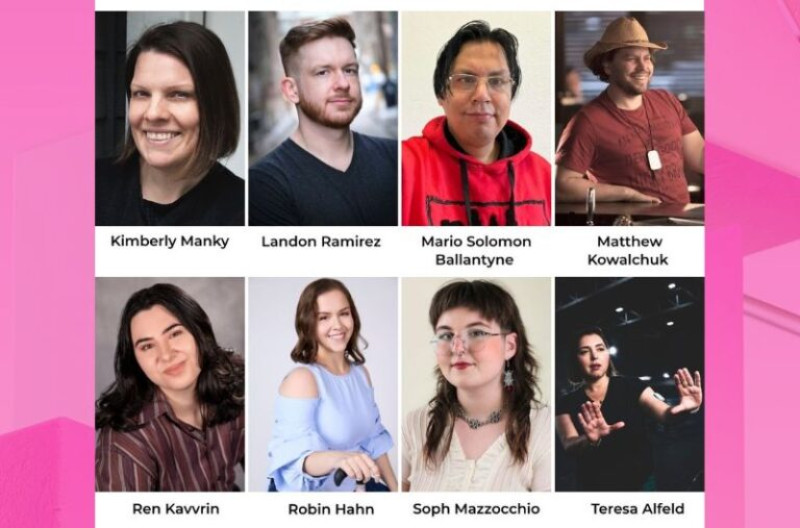 Collage of eight portraits of DSO delegates to VIFF 2025.